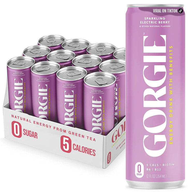 GORGIE Sugar Free Natural Energy Drinks - Chalk School of Movement