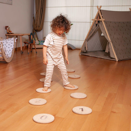 Stepping Balance Stones for kids - Chalk School of Movement