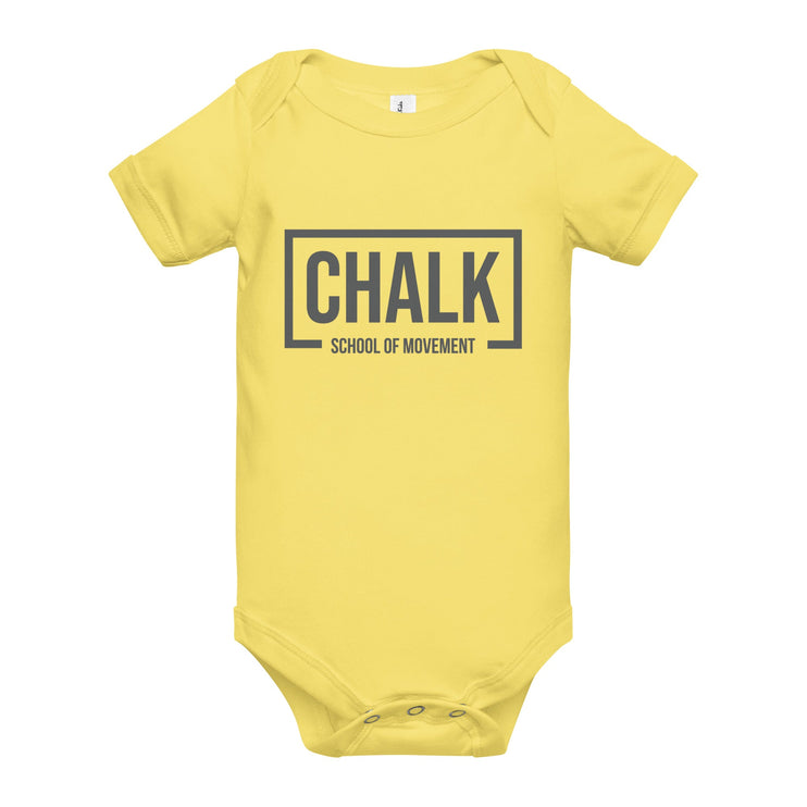 Chalk Baby Short Sleeve Onesie - Chalk School of Movement