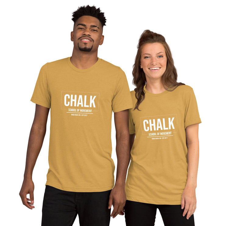 Chalk Logo Unisex Short sleeve t-shirt - Chalk School of Movement