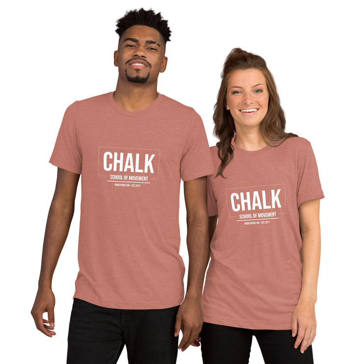 Chalk Logo Unisex Short sleeve t-shirt - Chalk School of Movement