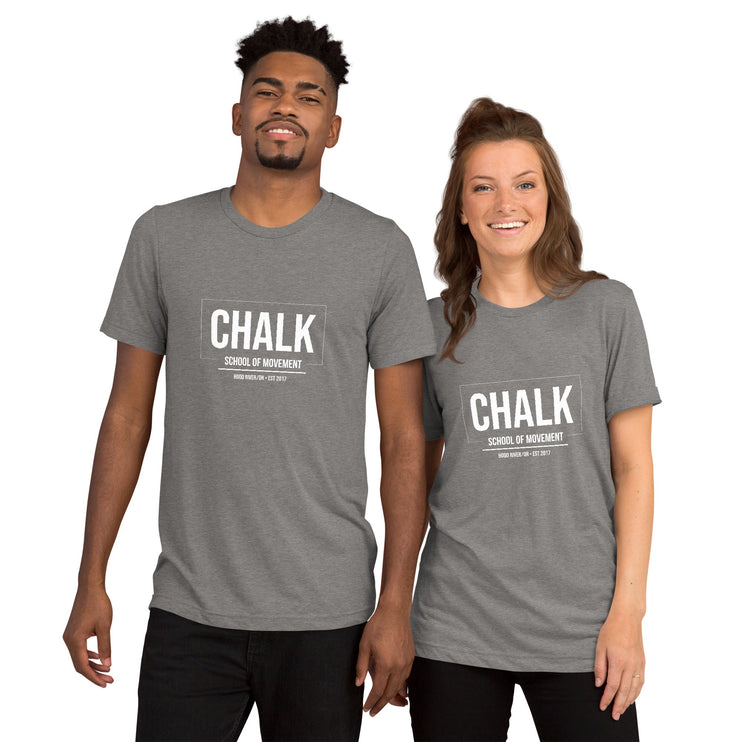 Chalk Logo Unisex Short sleeve t-shirt - Chalk School of Movement