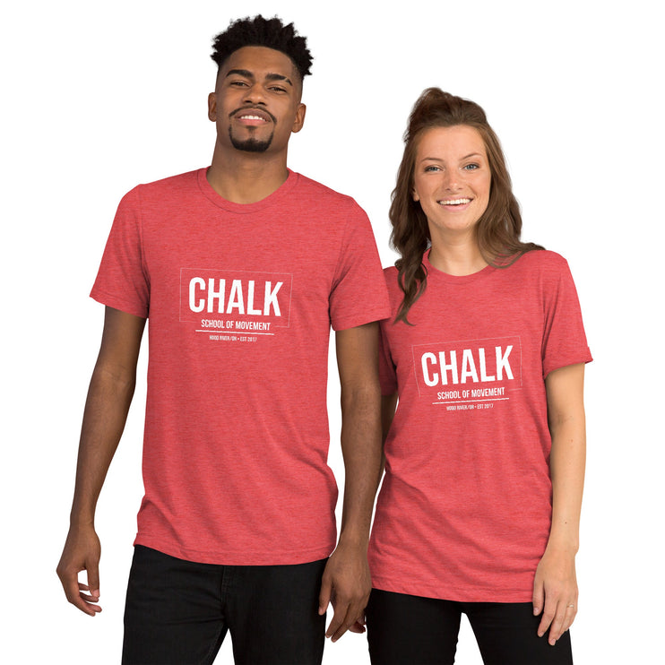 Chalk Logo Unisex Short sleeve t-shirt - Chalk School of Movement