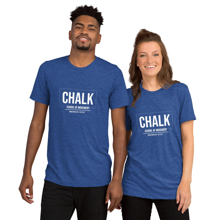 Chalk Logo Unisex Short sleeve t-shirt - Chalk School of Movement