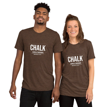 Chalk Logo Unisex Short sleeve t-shirt - Chalk School of Movement