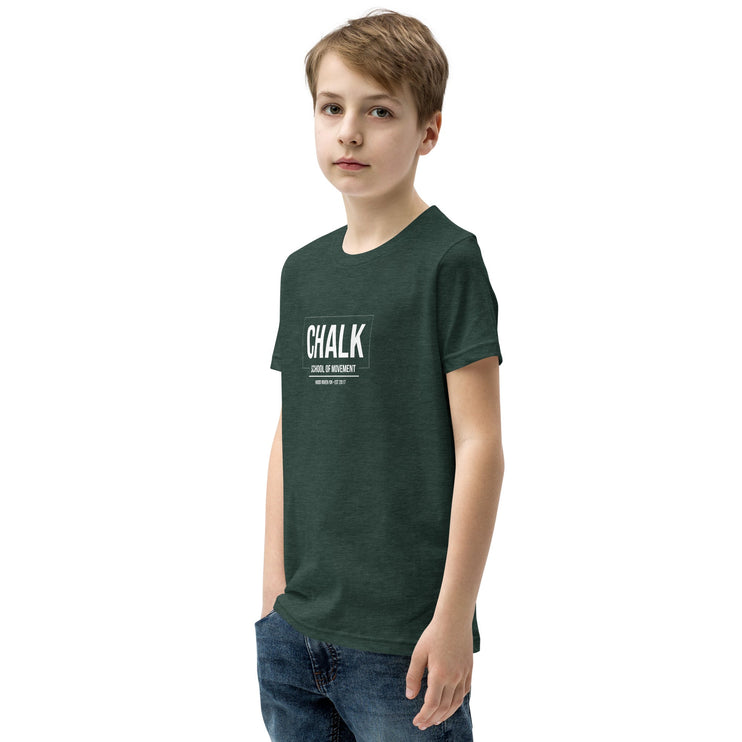 Chalk Youth Short Sleeve T-Shirt - Chalk School of Movement