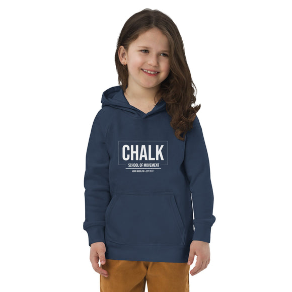 Kids eco hoodie - Chalk School of Movement