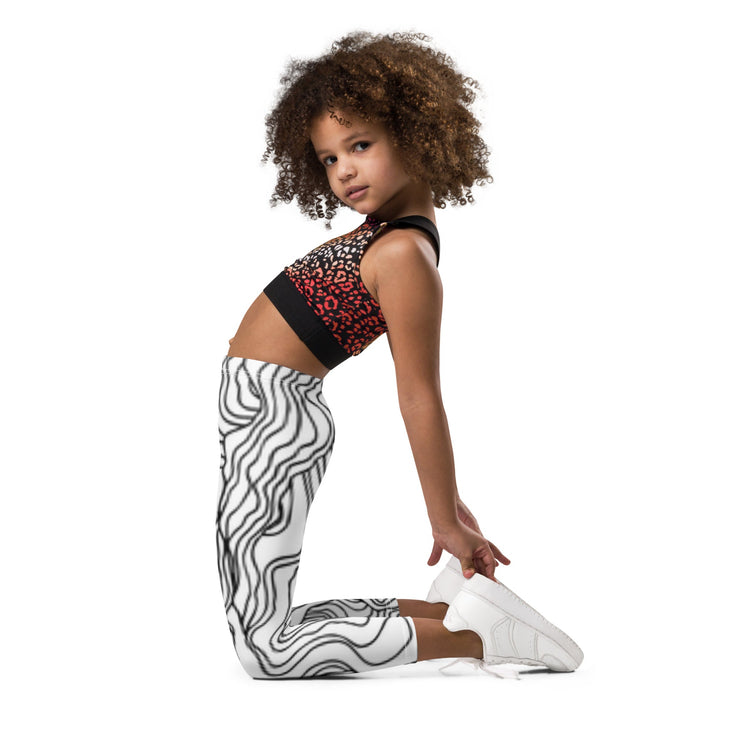 Kid's Leggings - Topo - Chalk School of Movement