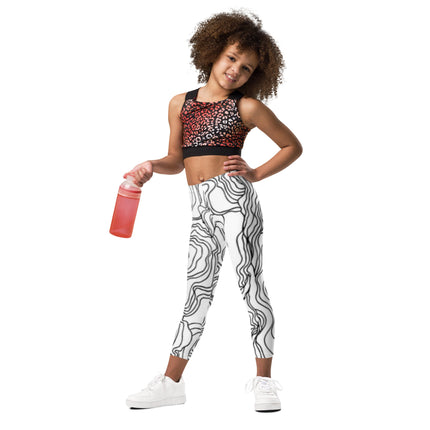 Kid's Leggings - Topo - Chalk School of Movement