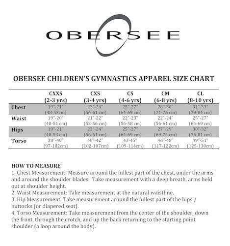 O3GS001 Obersee | Gymnastics Shorts for Girls | Girls' & Women's Sizes - Chalk School of Movement