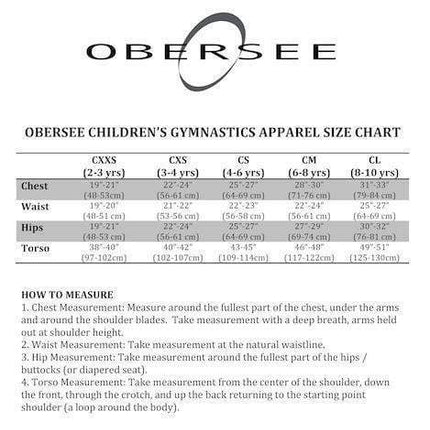 O3GS005 Obersee | Gymnastics Shorts for Girls | Girls' & Women's Sizes - Chalk School of Movement