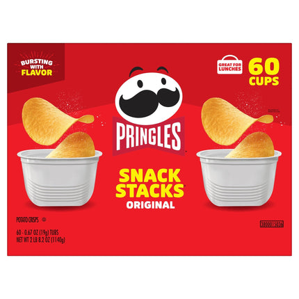 Pringles Potato Chips, Original, 0.67 oz, 60-count - Chalk School of Movement