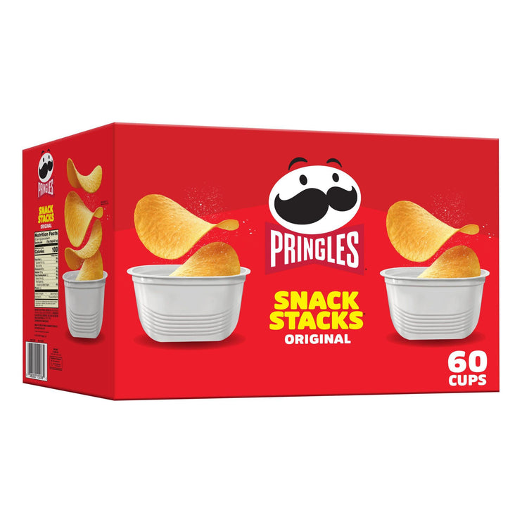 Pringles Potato Chips, Original, 0.67 oz, 60-count - Chalk School of Movement