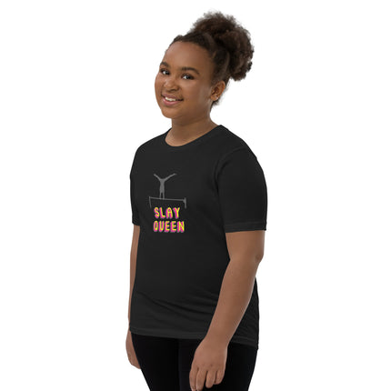 Slay Queen Youth Short Sleeve T-Shirt - Chalk School of Movement
